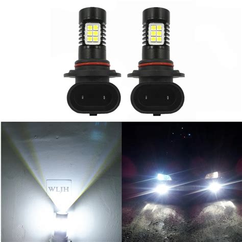 WLJH 2x 800Lm 22W 3030 Chip 9006 HB4 Led Car Auto Lowbeam Headlight