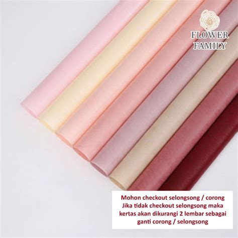 COLOR TISSUE PAPER PACK Kertas Bunga Wrapping Paper Kertas Bunga