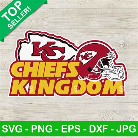 Kansas City Chiefs Kingdom Svg Welcome To The Red Kingdom Svg Chiefs