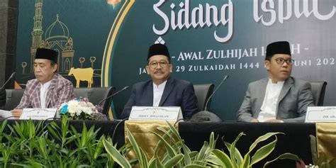 Respons Kemenag Saat Muhammadiyah Minta Libur Nasional Di Iduladha 28