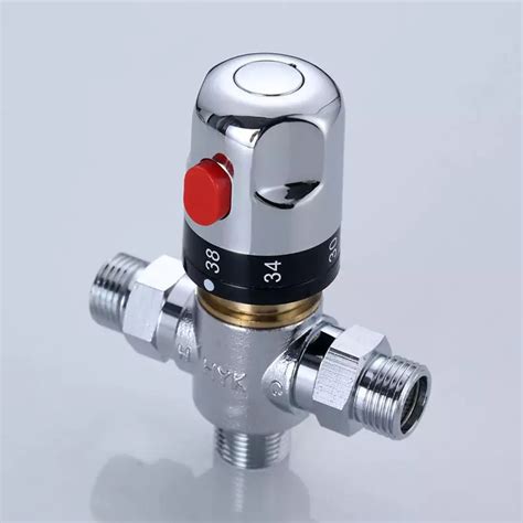 Hot And Cold Water Mixer Water Thermostatic Mixing Valve