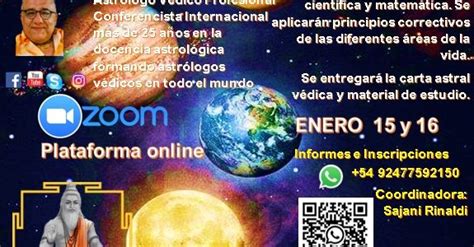 CURSOS ZOOM ASTROLOGÍA VÉDICA