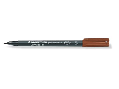 Stift OHP Marker Staedtler Lumocolor 313 Permanent SF 0 4mm Bruin