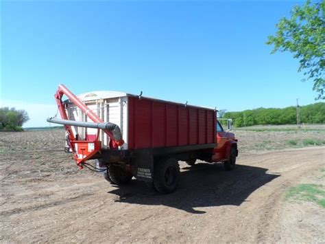 1973 Chevrolet C60 Custom Deluxe Grain Truck Bigiron Auctions