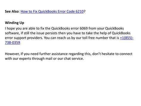 PPT How To Troubleshoot The QuickBooks Error Code 6069 PowerPoint