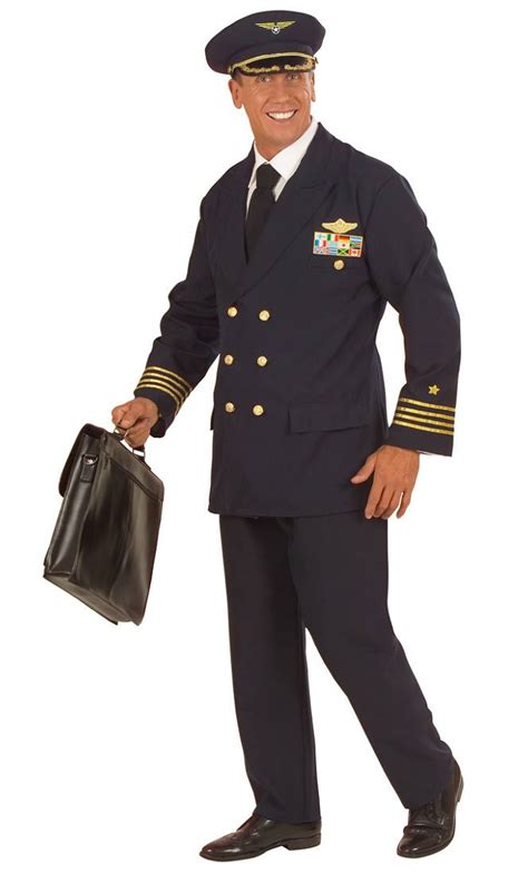 Costume De Pilote Pour Homme Xl D Guisement Adulte Homme V