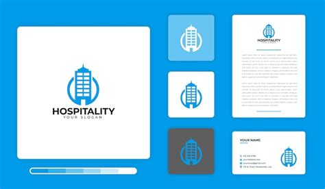 Premium Vector | Hospitality logo design template