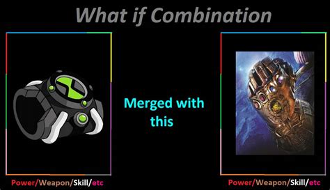 Omnitrix Combined with Infinity Gauntlet by DarkMagicianmon on DeviantArt