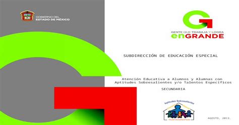 Subdirecci N De Educaci N Especial Agosto Atenci N Educativa A