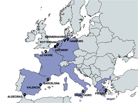 The Largest Ports In Europe Top Seaports In Europe