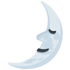 Zunehmender Mond Mit Gesicht Emoji Bedeutung Kopieren Und Einf Gen