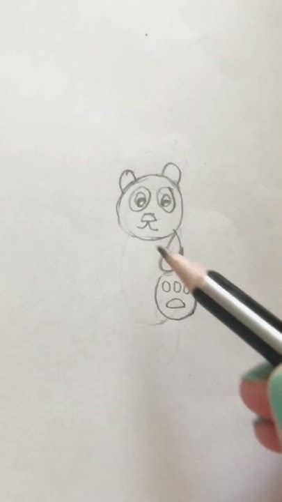 Як легко і гарно намалювати пандочку? How easy and beautiful to draw a ...