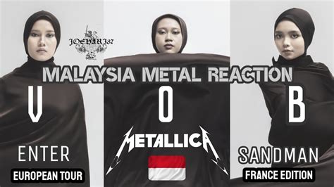 Malaysia Metal Reaction Voice Of Baceprot Enter Sandman Metalica