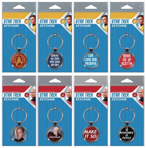 JAN202957 - STAR TREK KEYCHAIN 36CT ASST - Previews World