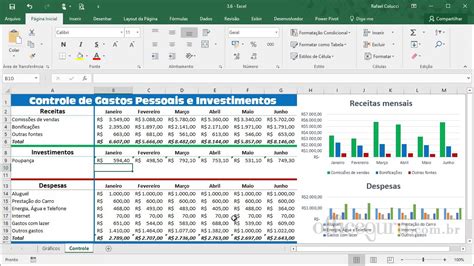 Planilha De Excel Pronta