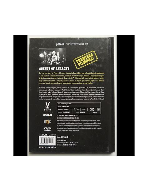 Dokument Sex Pistols Agents Of Anarchy Legendy Muzyki