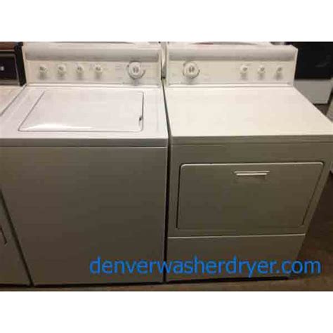 Kenmore 90 Series Washerdryer Set 2481 Denver Washer Dryer