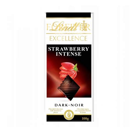 Lindt Excellence Czekolada Gorzka Strawberry Intense G Forfiter