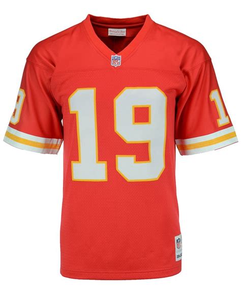 Mitchell & Ness Men's Joe Montana Kansas City Chiefs Replica Throwback ...