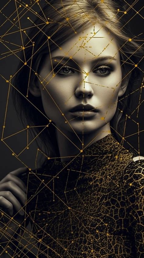 Digital Illustration With Elegant Outlines • Promptden