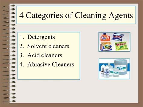 Cleaning And Sanitizing