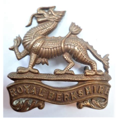 WW1 Royal Berkshire Regiment Cap Badge British Army