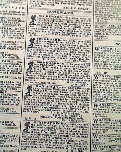 Great 1st Battle Of Bull Run Manassas Va Civil War Confederate Va 1861 Newspaper Ebay