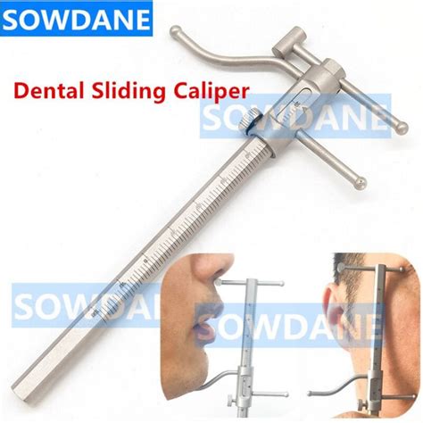 New Type Dental Orthodontic Sliding Caliper Chin Indicator Dental