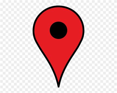 MAP PIN VECTOR CLIPART - 96px Image #6