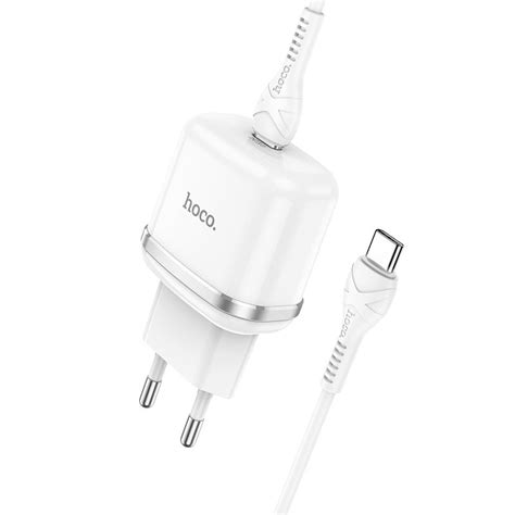 CARREGADOR HOCO N24 20W + CABO TIPO-C BRANCO – Jorsat