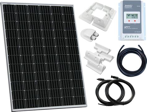 Complete 200W Solar Panel Kit With 20A MPPT Controller For Charging A