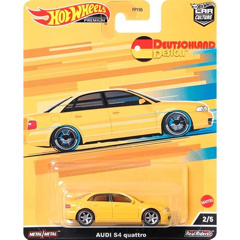Hot Wheels Audi S Quattro Deutschland Design Car Culture HCJ Shopee Brasil