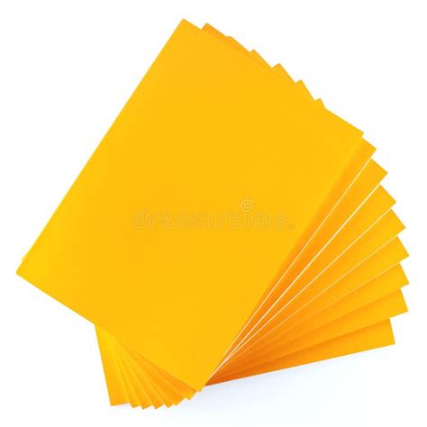 Stack Of Yellow Books Stock Image Image Of Learning 17340927