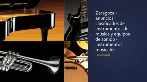 PPT Zaragoza anuncios clasificados de instrumentos de música y