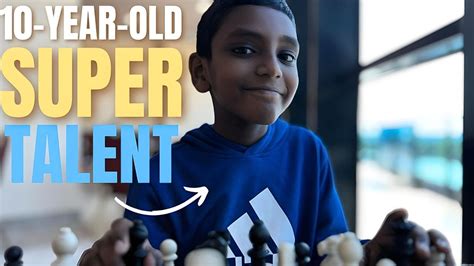 How Deep Does A 10 Year Old Chess Player Think Thehas Rithmitha