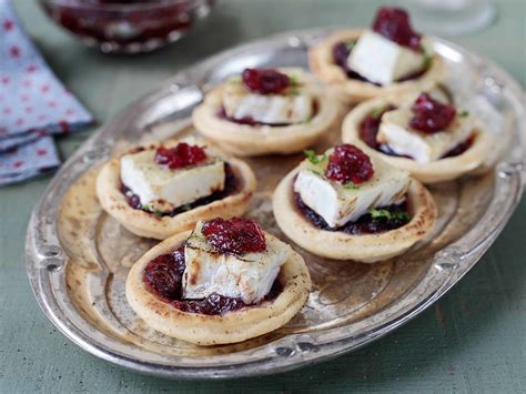 Cranberry And Brie Mini Tarts Recipe Odlums