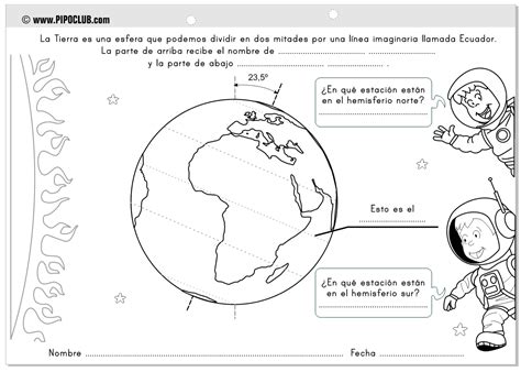 Dibujos De Movimiento Rotacion Tierra Para Colorear Vsun