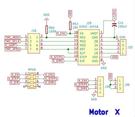 Please Share Tmc 2209 V20 Pcb Pinout Diagram And How The Pins Are Connected To Stm32f407