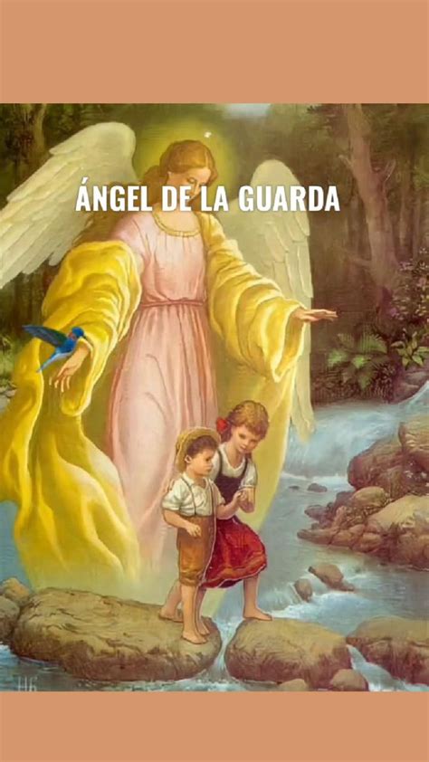 Ángel De La Guarda 🙏 En 2022 Angelitos De Buenas Noches Imagenes De