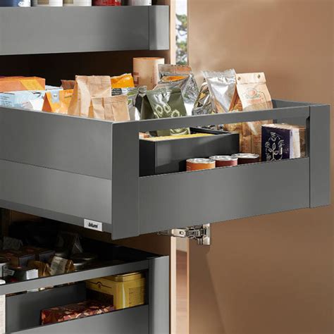 Blum MERIVOBOX Binnenlade Boxcap Inbouwhoogte 209mm E Met Reling