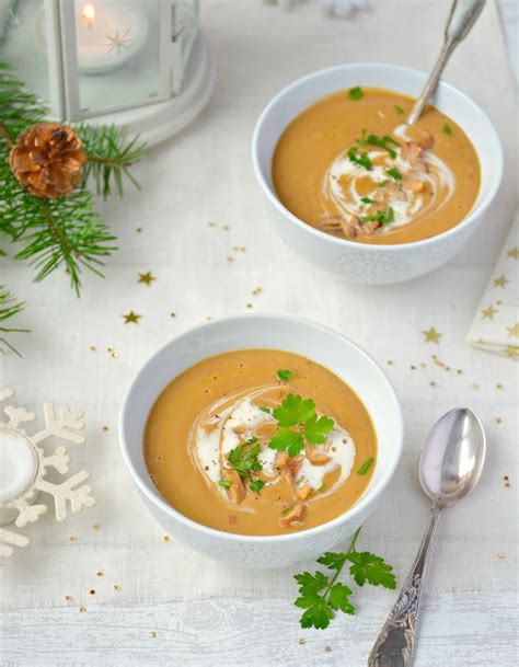 Velouté de châtaignes pour 4 personnes Recettes Elle