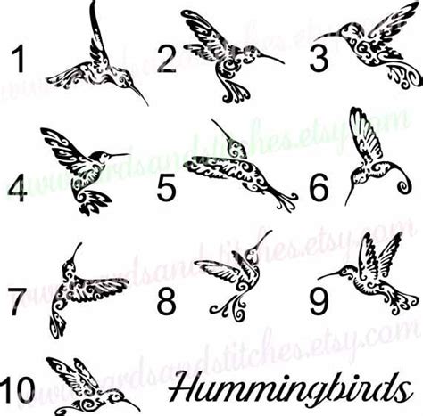 Hummingbird Stencil Bird Stencil Art Stencil Craft