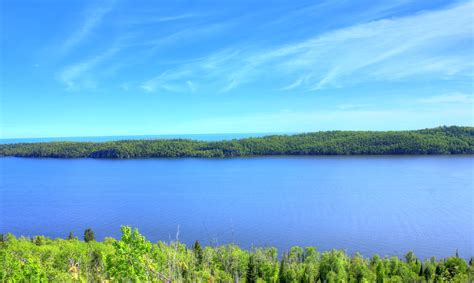 Lake Superior Landscape At Pigeon River Provincial Park Ontario