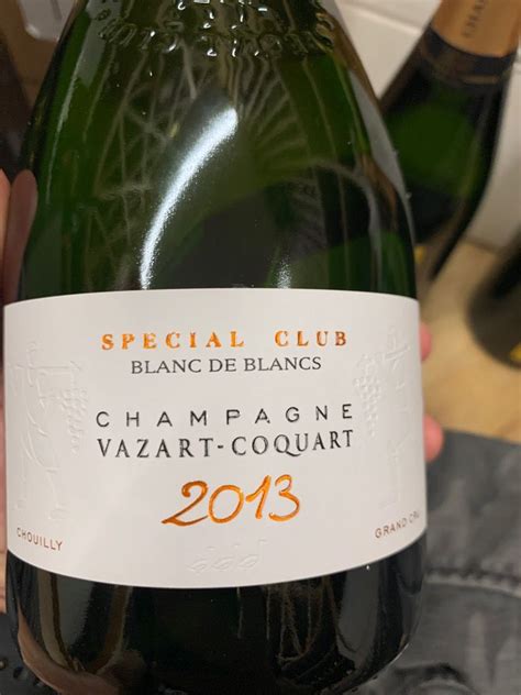 NV Vazart Coquart Champagne Grand Cru Blanc De Blancs Special Club Brut