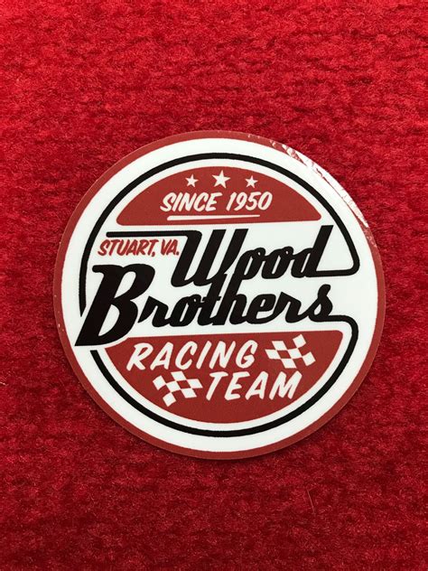 Wood Brothers Racing — Vintage Logo Decal