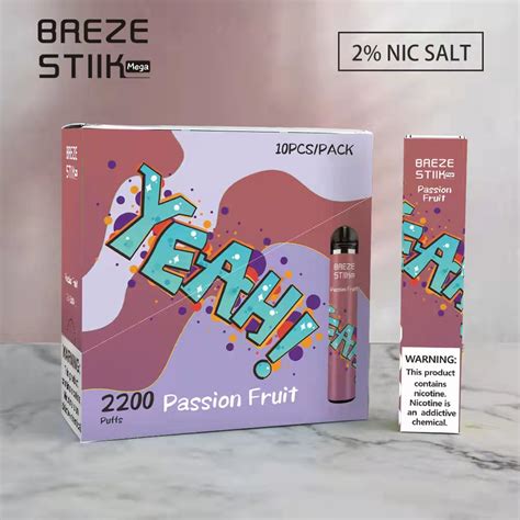 Original Disposable Vape Breze Stiik Mega High Quality Original