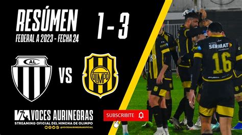 Resumen Liniers Olimpo Fecha Federal Youtube