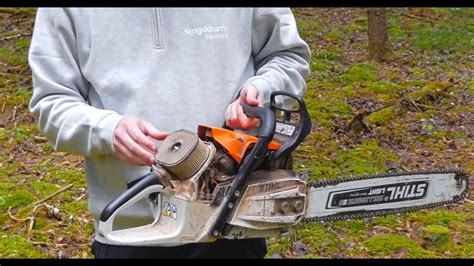 Stihl MS 500i Long Term Test Of Performance In Hard Conditions YouTube