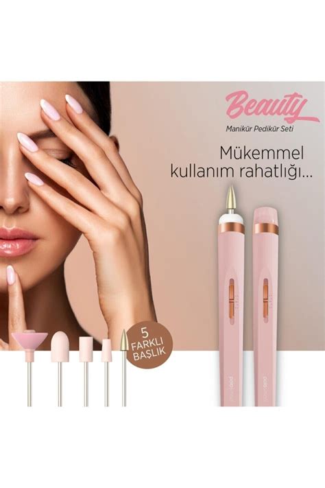 Polosmart Manikür Pedikür Seti Rose Gold Fiyatı Yorumları Trendyol