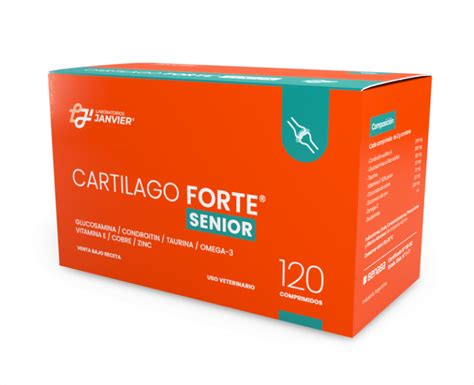 Cartilago Forte Senior X Comp Blister Janvier Universo Mascota